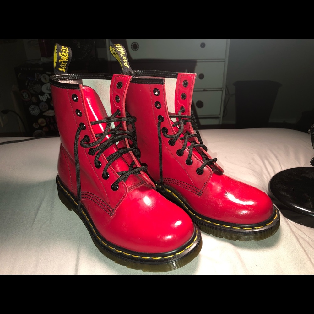 Dr Martens Color Pop 1460 Red
